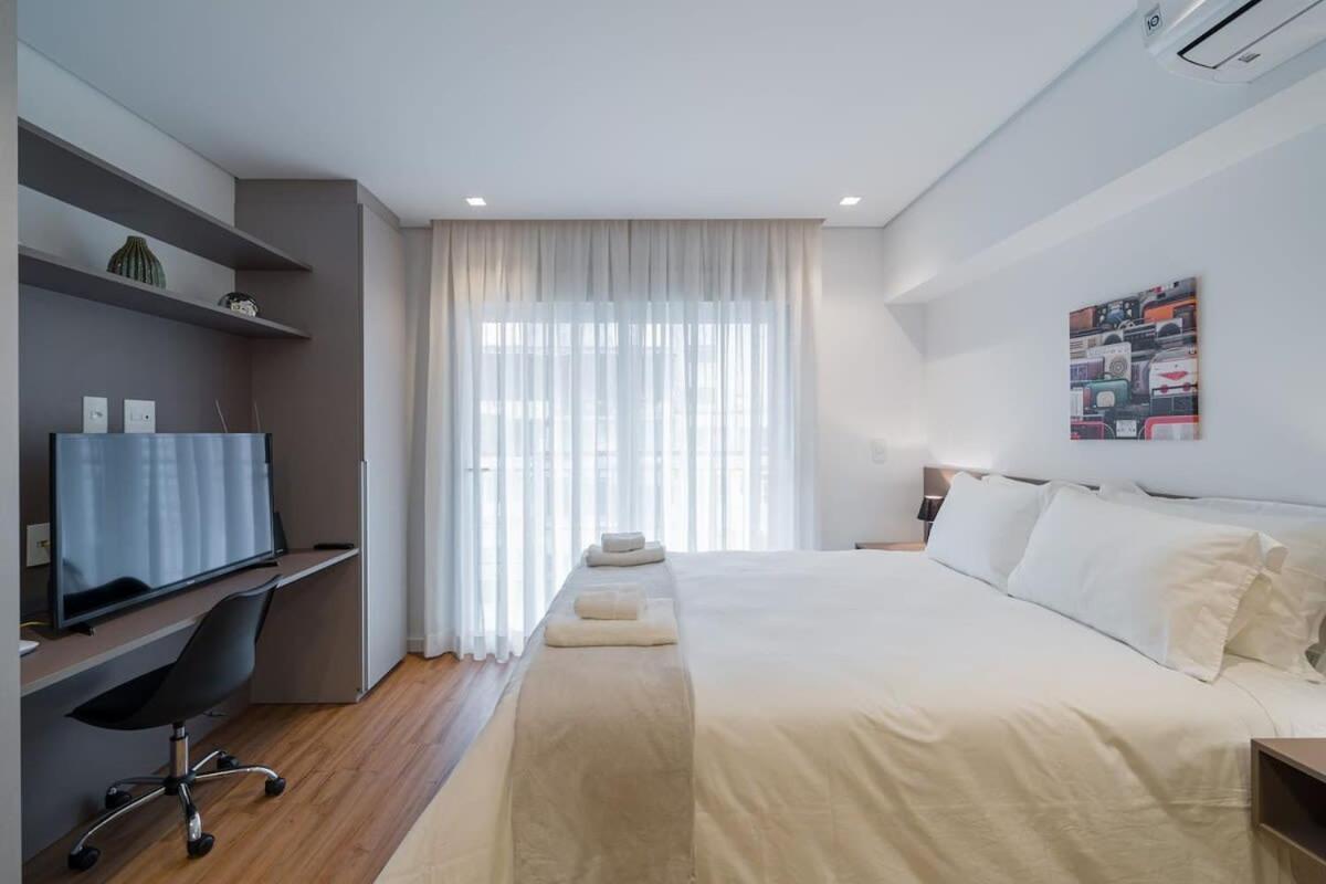 Studio Moderno, Confortavel E Completo No Centro Apm1606 Сан-Пауло Экстерьер фото