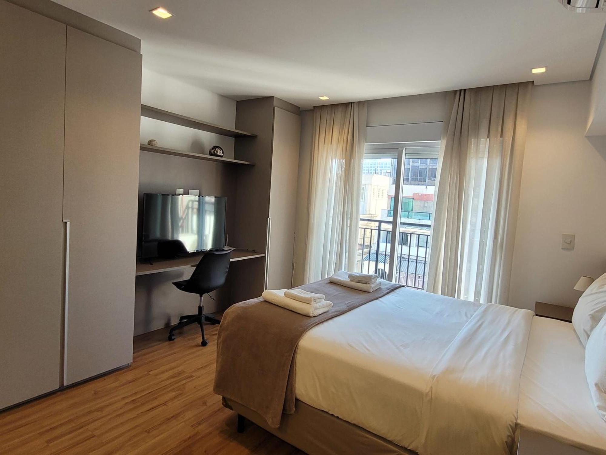 Studio Moderno, Confortavel E Completo No Centro Apm1606 Сан-Пауло Экстерьер фото